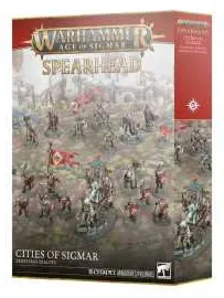 ZELOTI DI ZENESTRA zenestras zealots CITIES OF SIGMAR set di miniature SPEARHEAD warhammer AGE OF SIGMAR età 12+