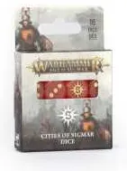 CITIES OF SIGMAR DICE set di 16 dadi CITTA' DI SIGMAR warhammer AGE OF SIGMAR età 12+