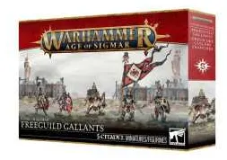 VALOROSI DELLA GILDA LIBERA freeguild gallants CITIES OF SIGMAR miniature CITTA' DI SIGMAR warhammer AGE OF SIGMAR età 12+