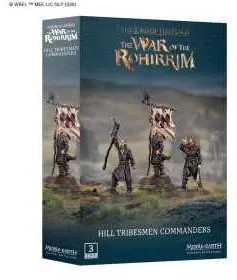 HILL TRIBESMEN COMMANDERS the lord of the rings THE WAR OF THE ROHIRRIM middle earth strategy battle game SIGNORE DEGLI ANELLI