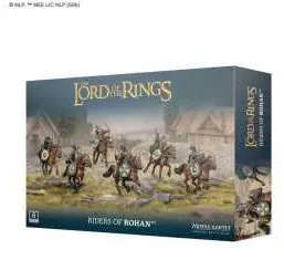 RIDERS OF ROHAN the lord of the rings MIDDLE EARTH strategy battle game IL SIGNORE DEGLI ANELLI età 12+