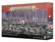 THE DECADENT HOST la schiera decadente HEDONITES OF SLAANESH forza da battaglia BATTLEFORCE warhammer AGE OF SIGMAR età 12+
