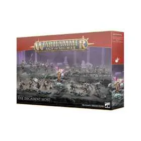 THE DECADENT HOST la schiera decadente HEDONITES OF SLAANESH forza da battaglia BATTLEFORCE warhammer AGE OF SIGMAR età 12+