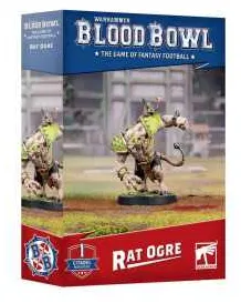RAT OGRE warhammer BLOOD BOWL miniatura CITADEL games workshop FANTASY FOOTBALL età 12+