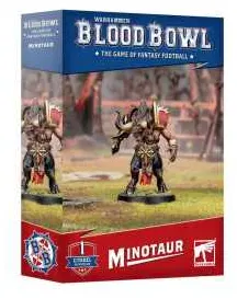 MINOTAUR warhammer BLOOD BOWL miniatura CITADEL games workshop FANTASY FOOTBALL età 12+