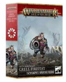 GRELL PUGNO DI FUOCO grell firefist OGOR MAWTRIBES warhammer AGE OF SIGMAR età 12+