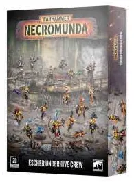 ESCHER UNDERHIVE CREW set di miniature CITADEL warhammer NECROMUNDA età 12+
