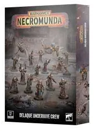DELAQUE UNDERHIVE CREW set di miniature CITADEL warhammer NECROMUNDA età 12+