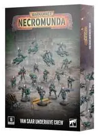 VAN SAAR UNDERHIVE CREW set di miniature CITADEL warhammer NECROMUNDA età 12+