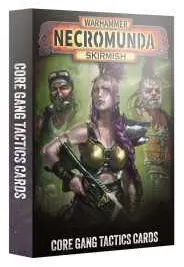 CORE GANG TACTICS CARDS mazzo di carte IN INGLESE warhammer NECROMUNDA SKIRMISH età 12+