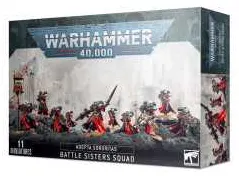 Battle Sisters Squad 11 minaiture Adepta Sororitas games workshop Warhammer 40k età 12+