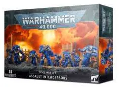 Assault Intercessors set di miniature Space Marines warhammer 40k Squad età 12+