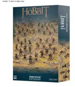 Mirkwood battlehost THE Hobbit set di miniature Middle Earth Strategy Battle Game età 12+