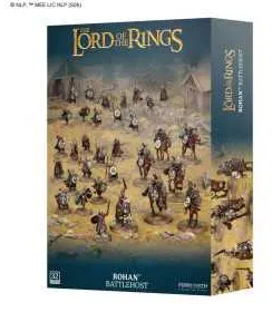 Rohan battlehost THE Hobbit set di miniature Middle Earth Strategy Battle Game età 12+
