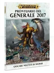 PRONTUARIO DEL GENERALE 2017 libro WARHAMMER giocare nell'età di Sigmar MANUALE a colori 161 PAGINE