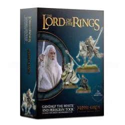 GANDALF IL BIANCO E PEREGRINO TUK miniature Middle Earth Signore degli Anelli Games Worshop Games Workshop - 1