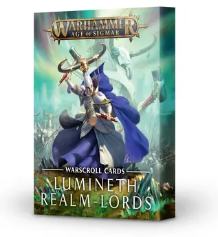 Cartas de hoja de unidad: Lumineth Realm-lords Warscroll (Inglés)