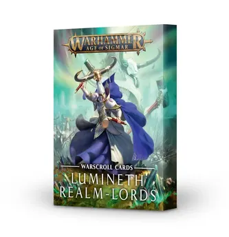 Cartas de hoja de unidad: Lumineth Realm-lords Warscroll (Inglés)