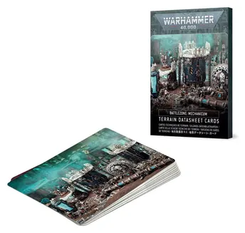 Zona de batalla: Mechanicum: tarjetas de datos de terreno