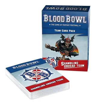 Blood Bowl Shambling Undead Team Card Pack (Inglés)