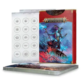 Warscroll Cards: Disciples of Tzeentch (Inglés)