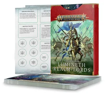 Warscroll Cards: Lumineth Realm-lords (Inglés)