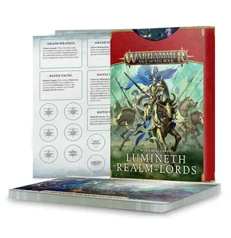 Warscroll Cards: Lumineth Realm-lords (Inglés)