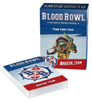 Blood Bowl Amazon Team Card Pack (Inglés)
