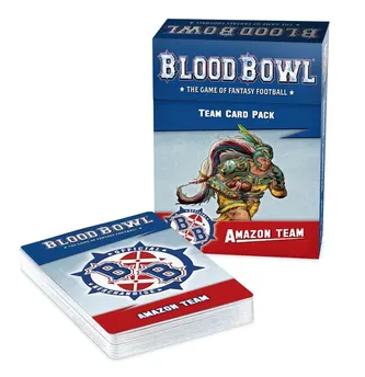 Blood Bowl Amazon Team Card Pack (Inglés)