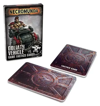 Goliath Vehicle Gang Tactics Cards (Inglés)