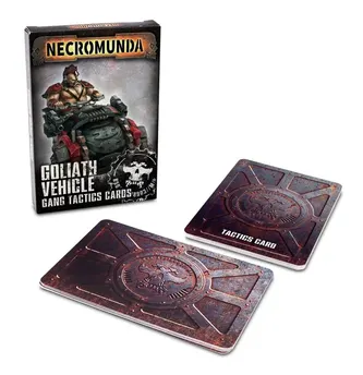 Goliath Vehicle Gang Tactics Cards (Inglés)