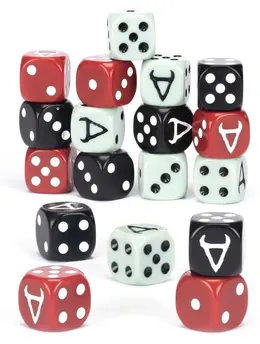 Juego de dados de los Cuernos de Hashut