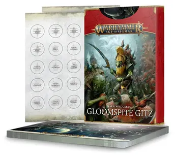 Warscroll Cards: Gloomspite Gitz (Inglés)