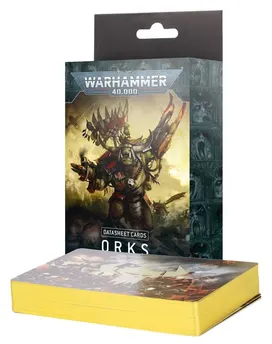 DATASHEET CARDS: ORKS (INGLÉS)