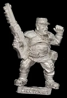 Imperial Guard Cadian Lieutenant