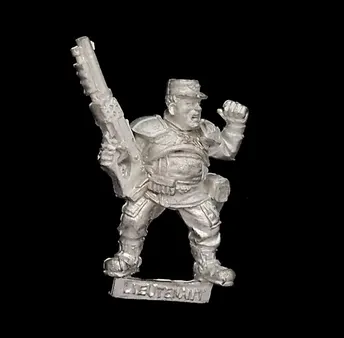 Imperial Guard Cadian Lieutenant