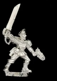 Imperial Guard Cadian Lieutenant