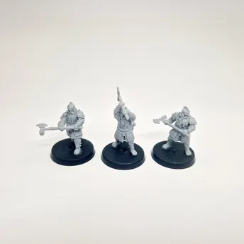 Dwarf Warriors with Mattocks