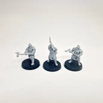 Dwarf Warriors with Mattocks