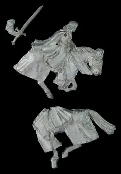 The Fellowship Aragorn King of Gondor Mounted