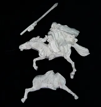 The Fellowship Gandalf the White Mounted