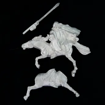 The Fellowship Gandalf the White Mounted