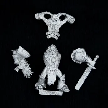 Chaos Space Marines Death Guard Plague Marine Champion