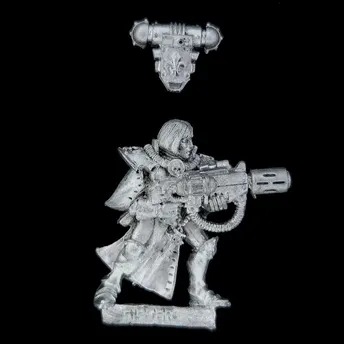 Sisters of Battle Battle Sister with Melta Gun
