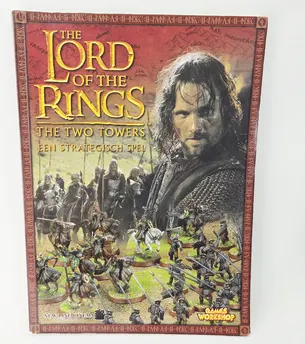 The Lord of the Rings The Two Towers Rulebook (Dutch)