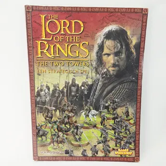 The Lord of the Rings The Two Towers Rulebook (Dutch)
