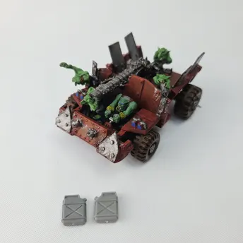 Ork War Trukk Zzap Gun
