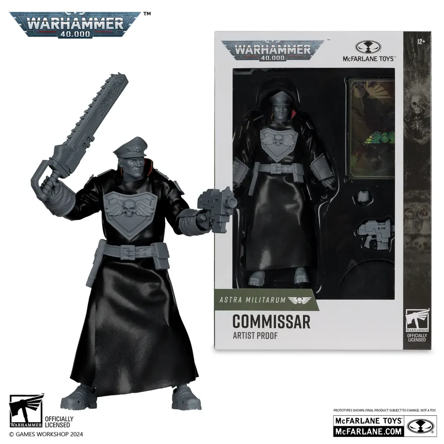 Commissar (Astra Militarum) Artist Proof Warhammer 40k