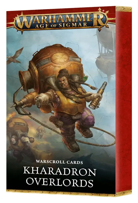 Warscroll Cards: Kharadron Overlords (Inglés) Warhammer Age of Sigmar