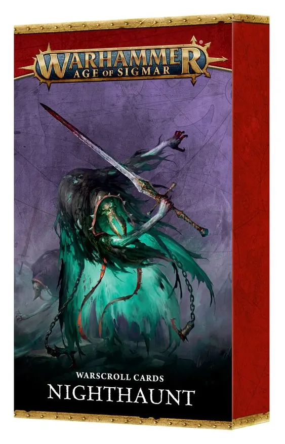 WARSCROLL CARDS: NIGHTHAUNT (INGLÉS) WARHAMMER AGE OF SIGMAR
